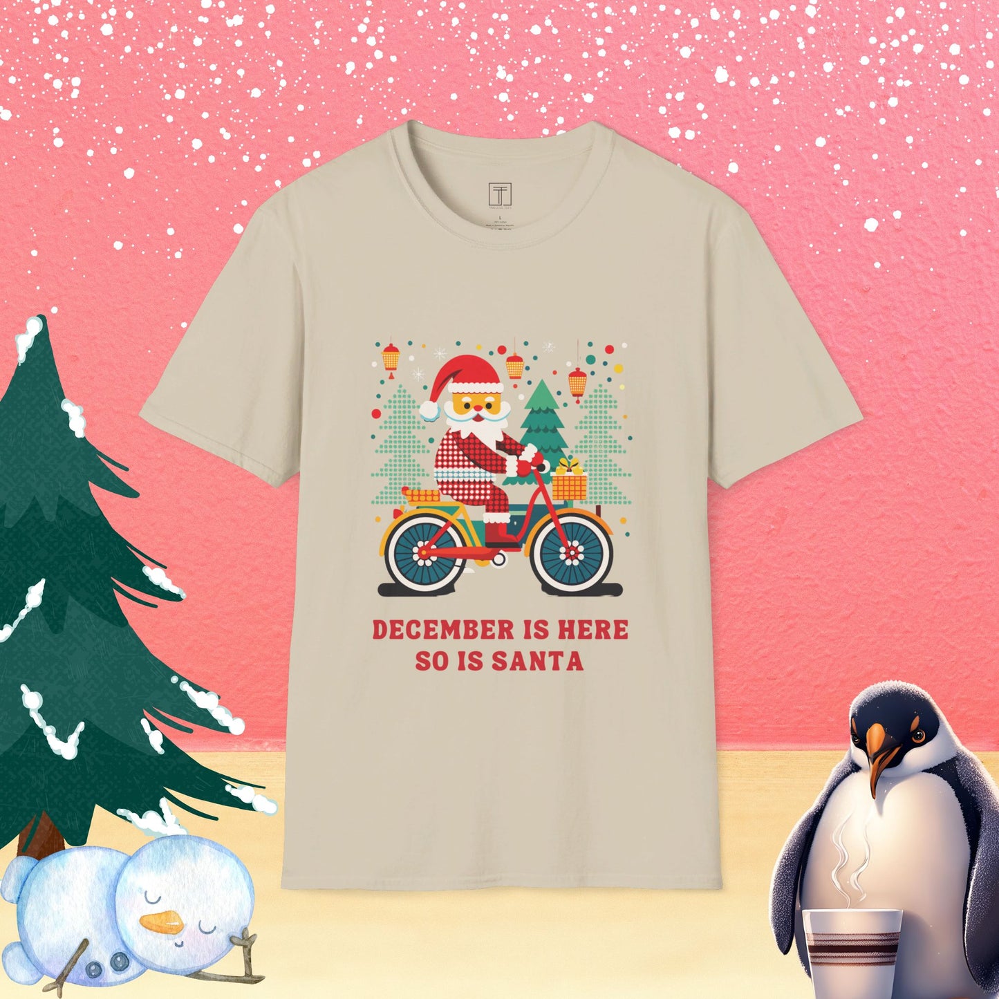 December is here, so is Santa T-Shirt