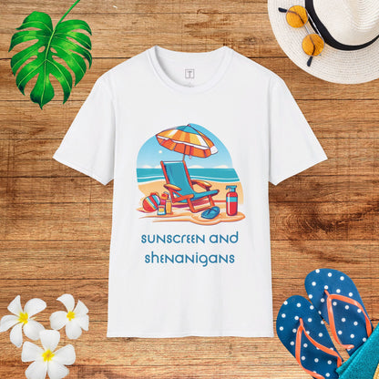 July Sunscreen and Shenanigans T-Shirt