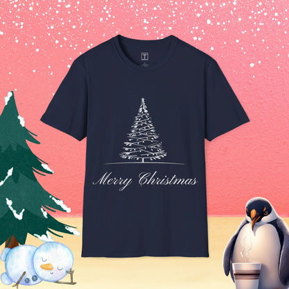 Merry Christmas December Tree T-Shirt