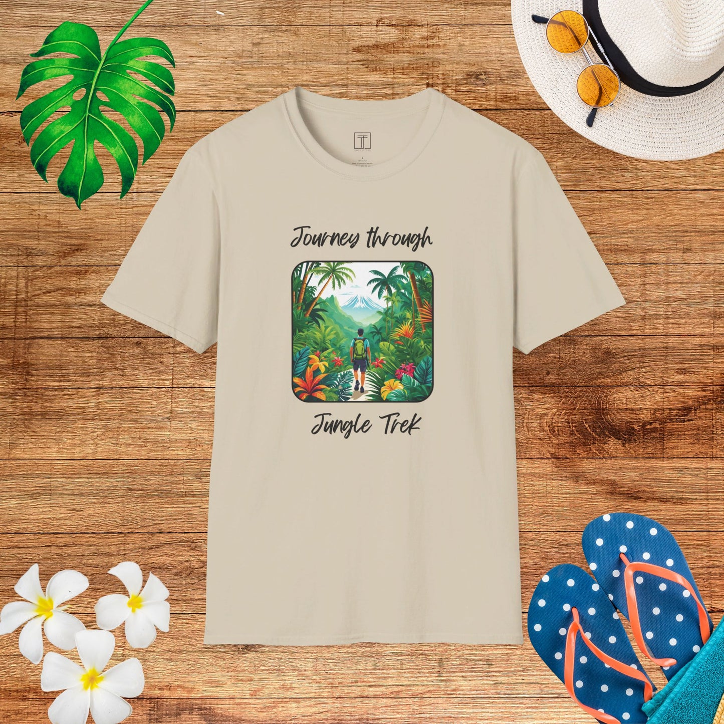 Journey through July Jungle Trek T-Shirt