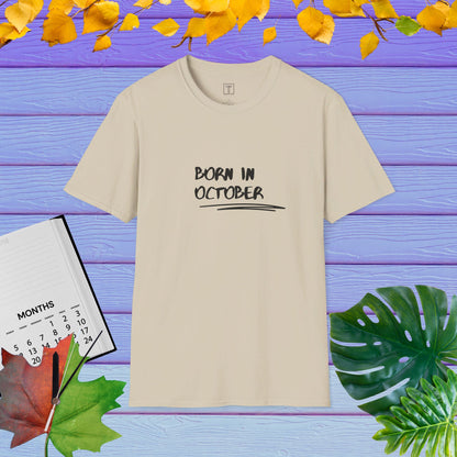 Born in October T-Shirt