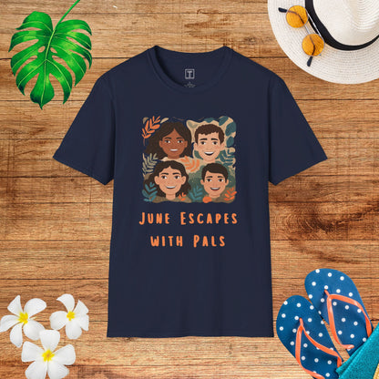 June Escapes with Pals T-Shirt