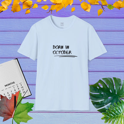 Born in October T-Shirt