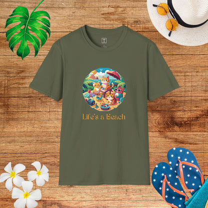 Life’s a Beach in July T-Shirt