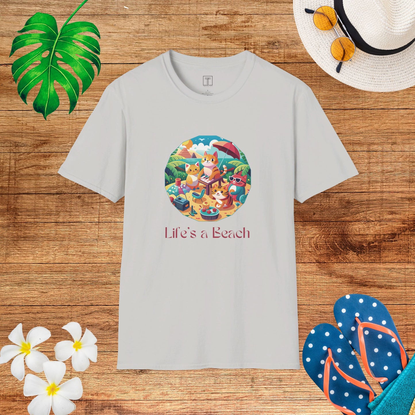 Life’s a Beach in July T-Shirt