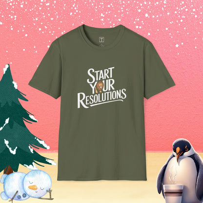 Start Your Resolutions in January T-Shirt