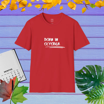 Born in October T-Shirt