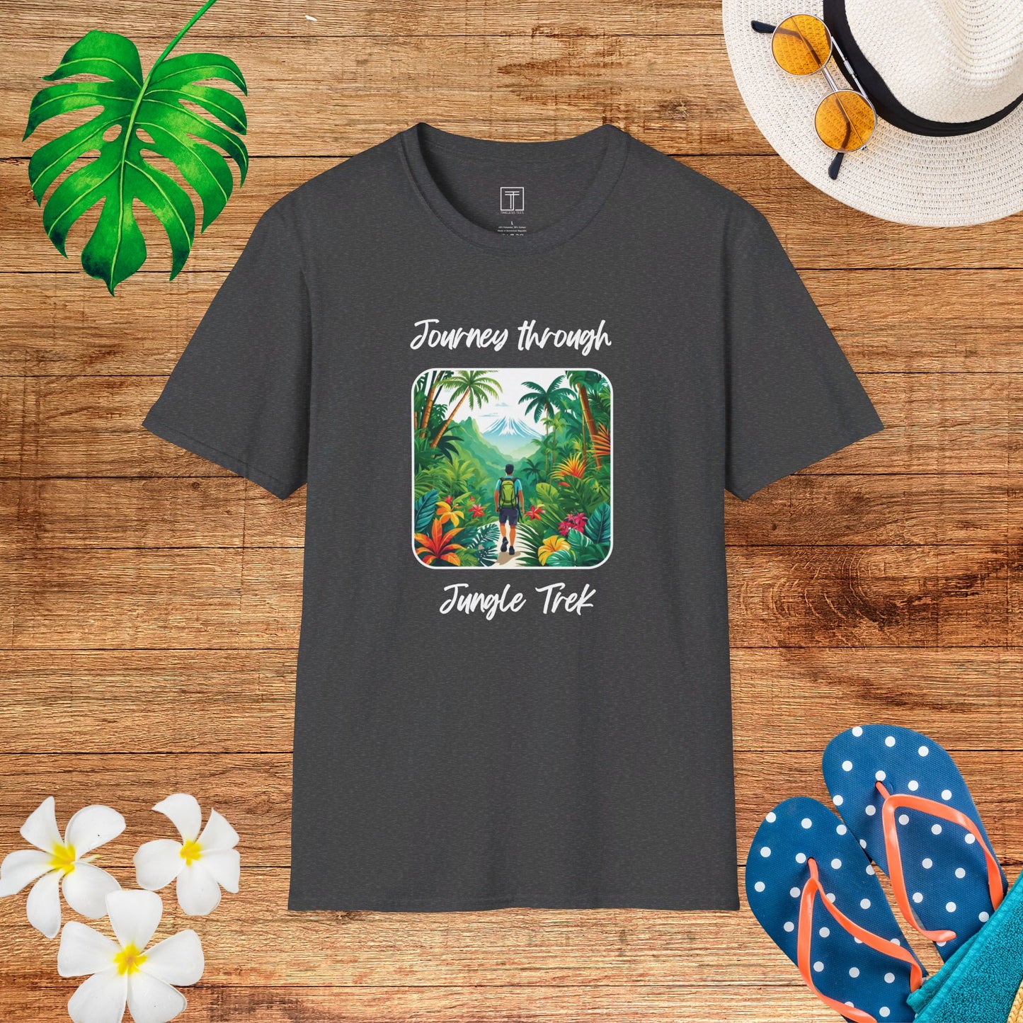 Journey through July Jungle Trek T-Shirt