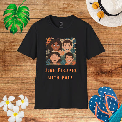 June Escapes with Pals T-Shirt