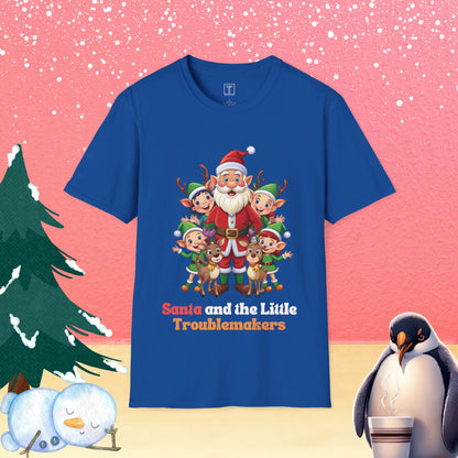 December Santa and the Little Troublemakers T-Shirt