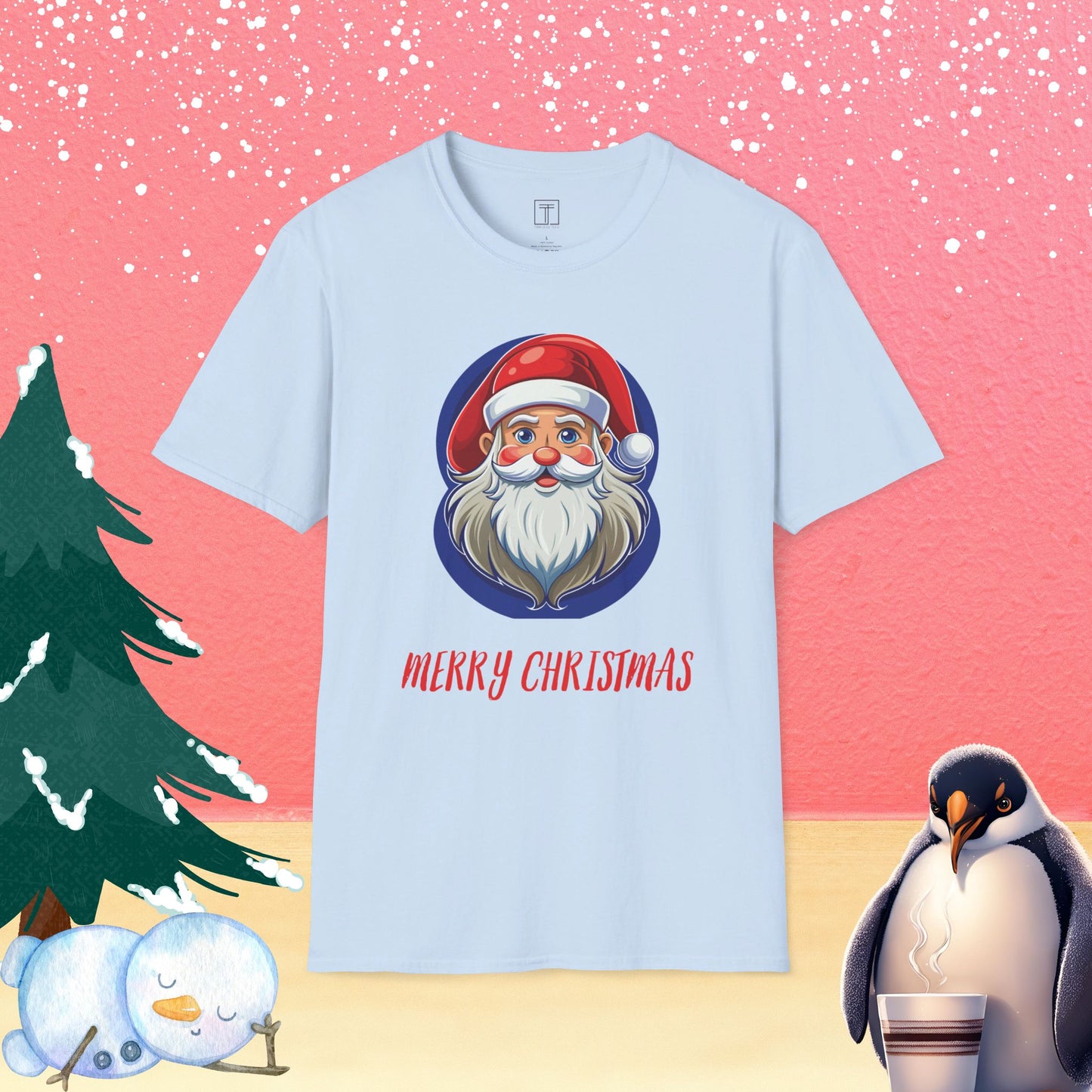 Merry Christmas December Santa T-Shirt