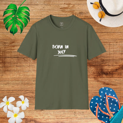 Born in July T-Shirt