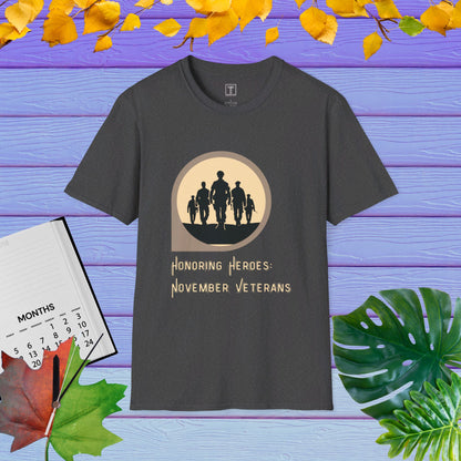 Honoring Heroes: November Veterans T-Shirt