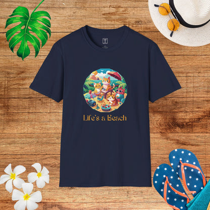 Life’s a Beach in July T-Shirt