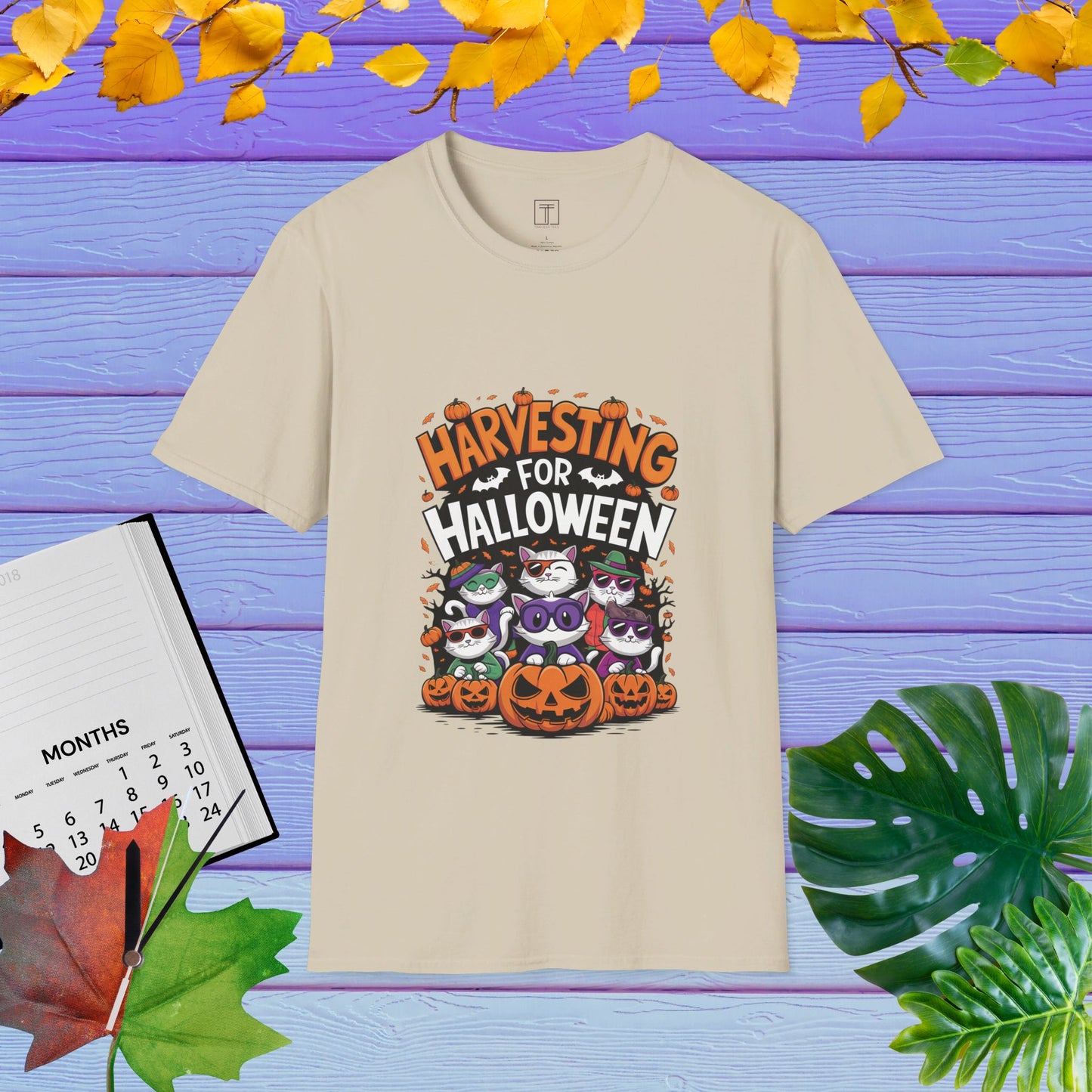 September Harvesting for Halloween T-Shirt