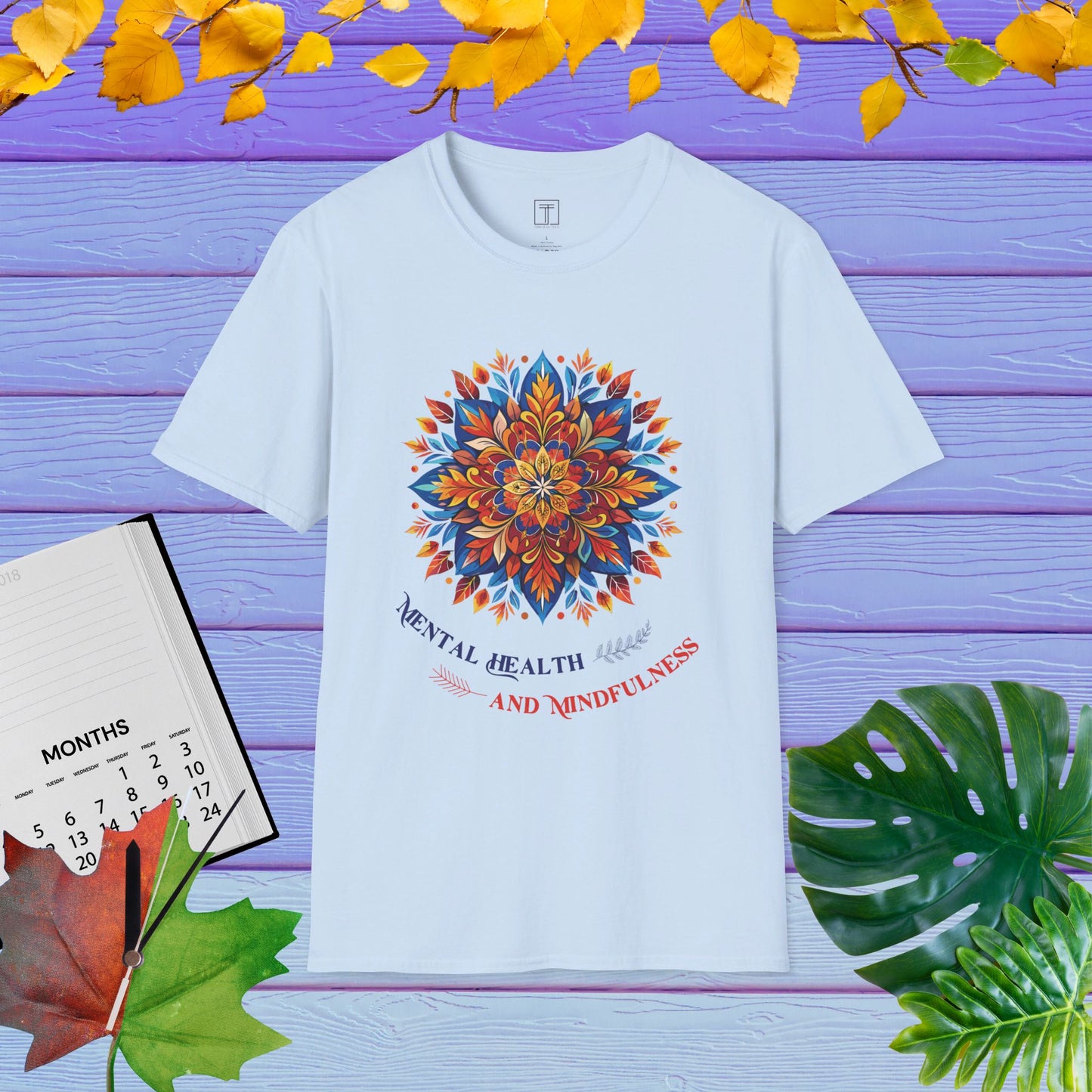 October Vibes: Mental Health and Mindfulness T-Shirt