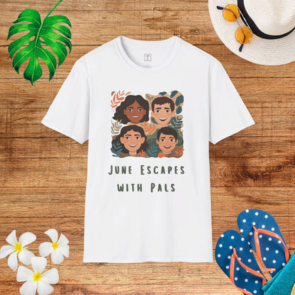 June Escapes with Pals T-Shirt