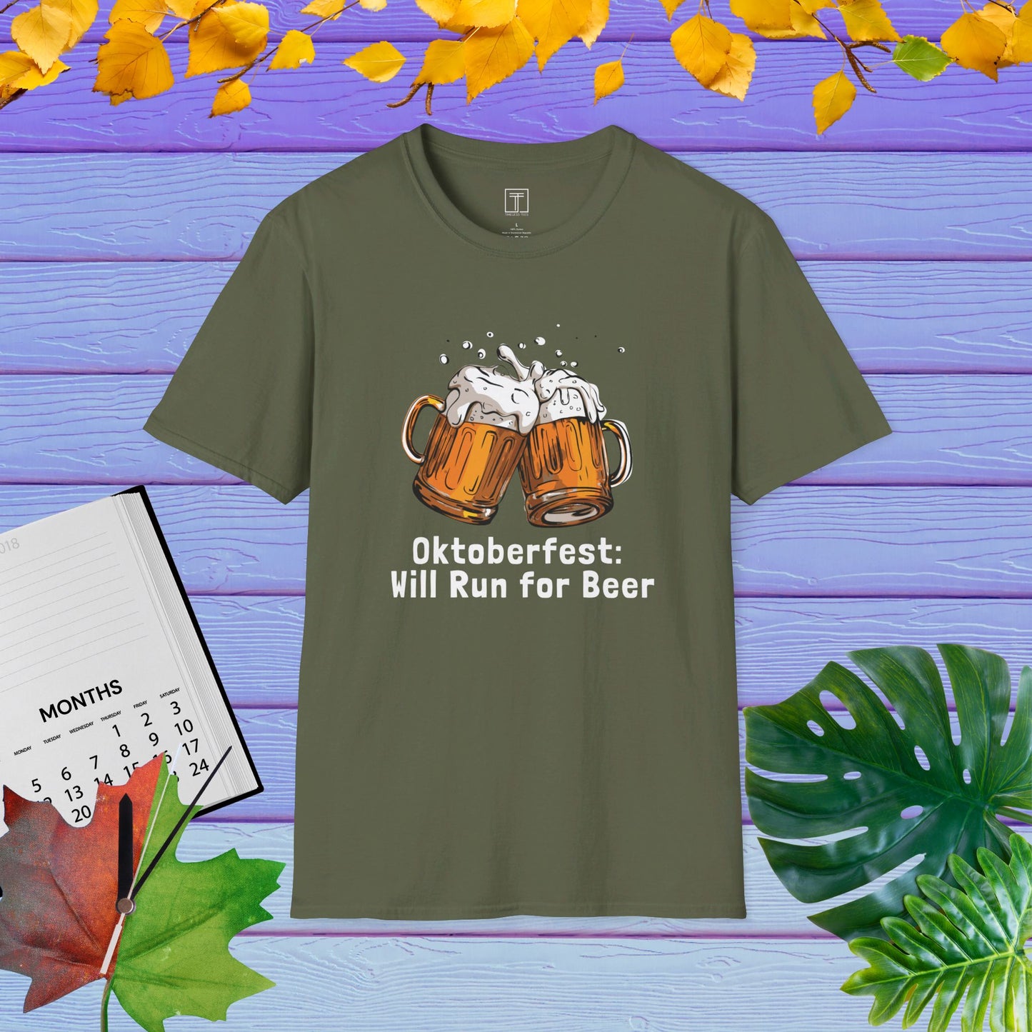 Oktoberfest: Will Run for Beer T-Shirt