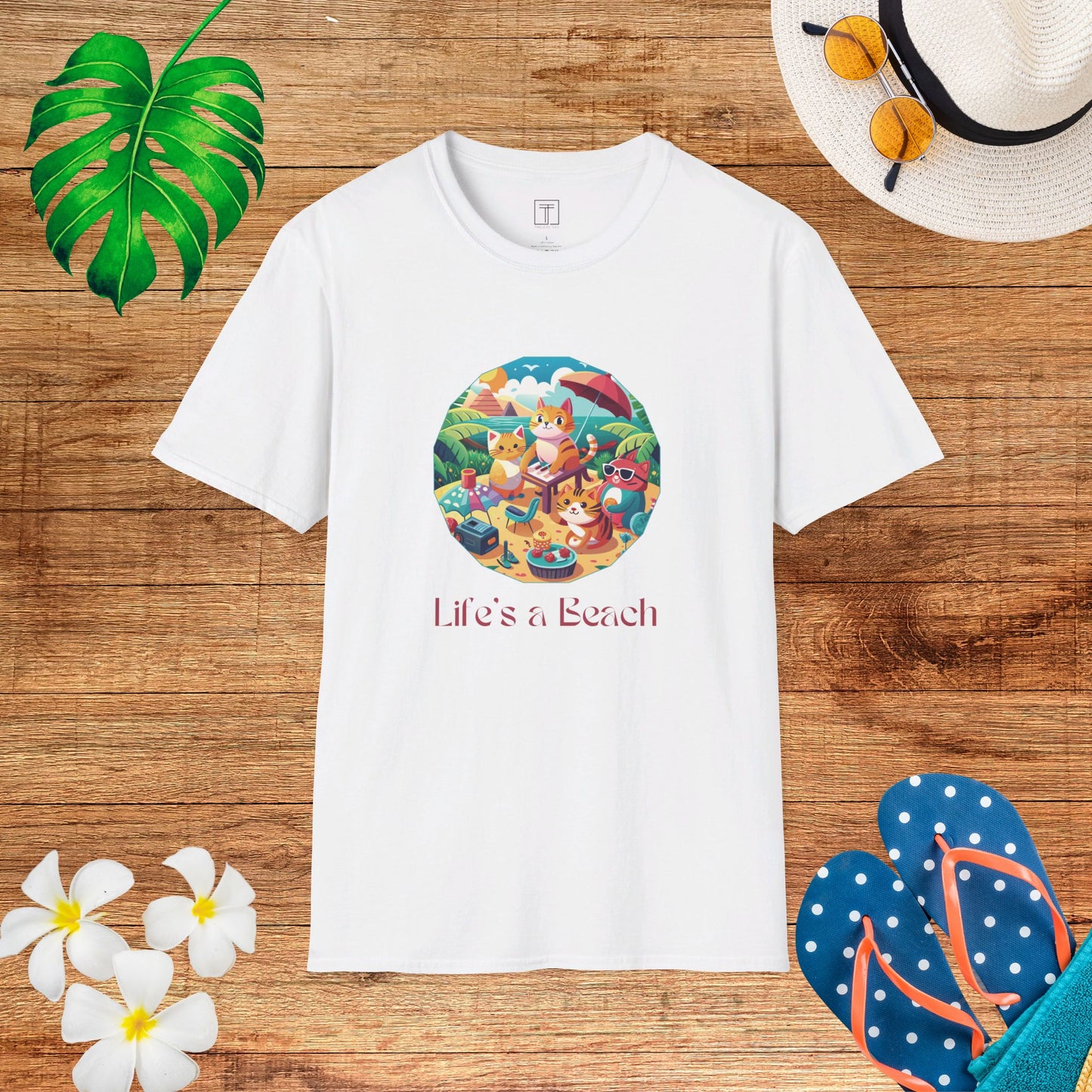 Life’s a Beach in July T-Shirt