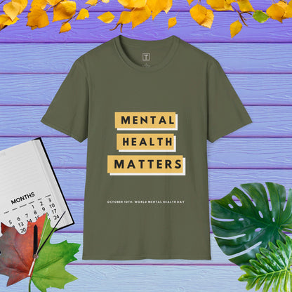 October World Mental Health Day T-Shirt