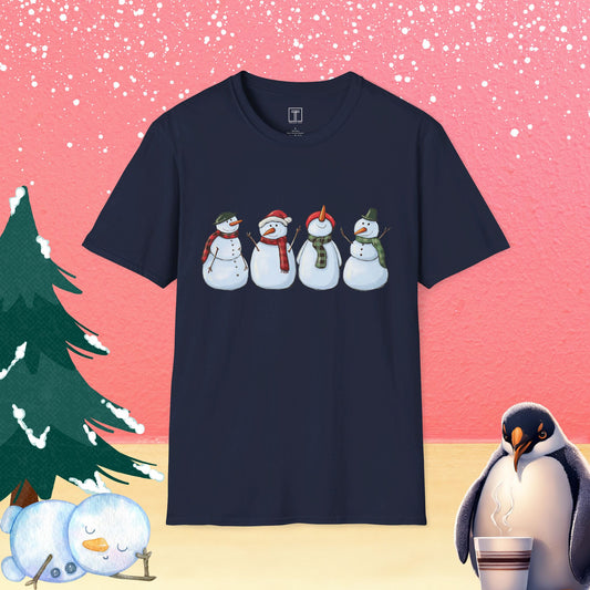 December Snowman Tales T-Shirt