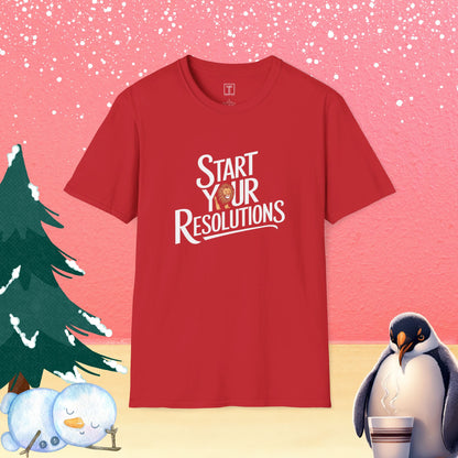 Start Your Resolutions in January T-Shirt