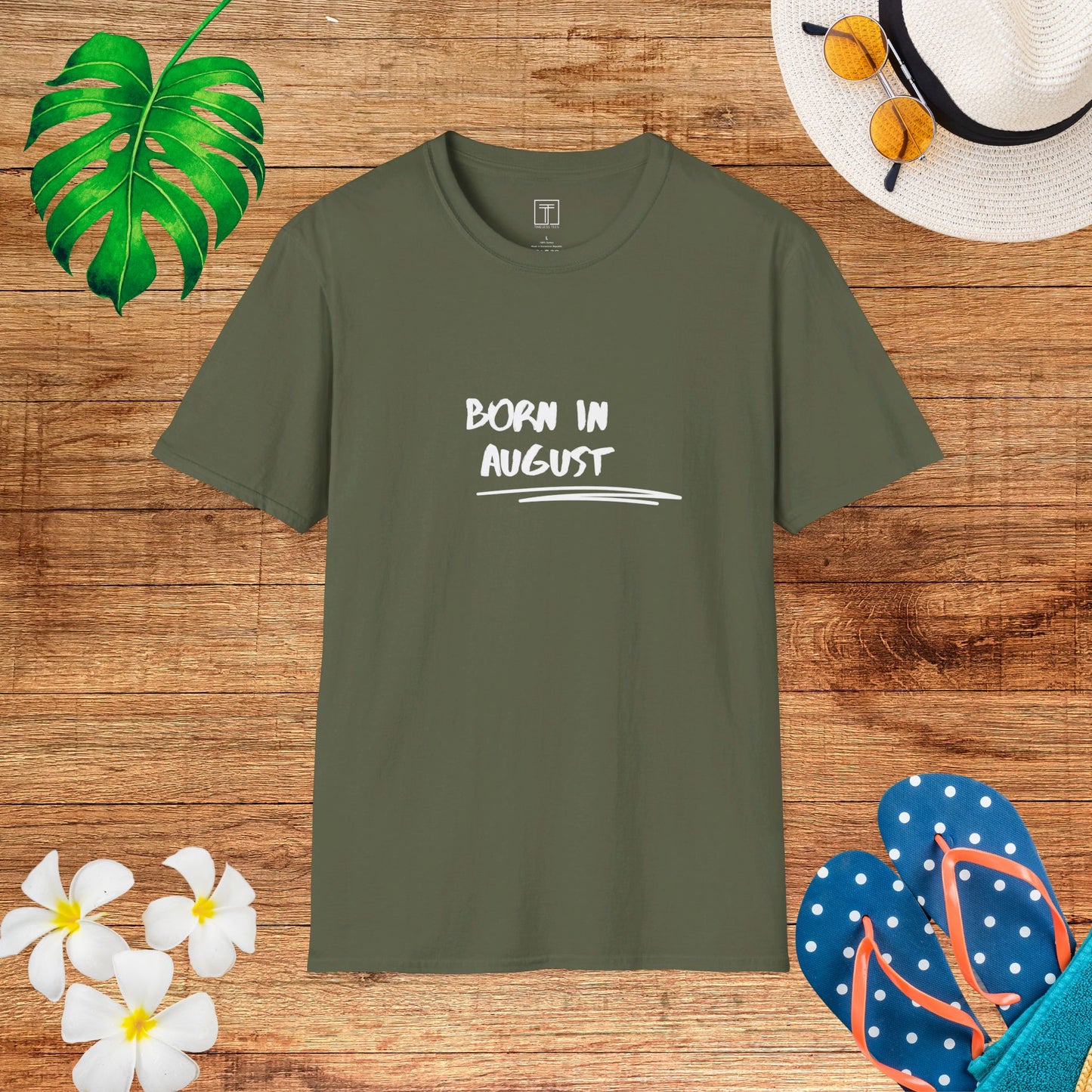 Born in August T-Shirt