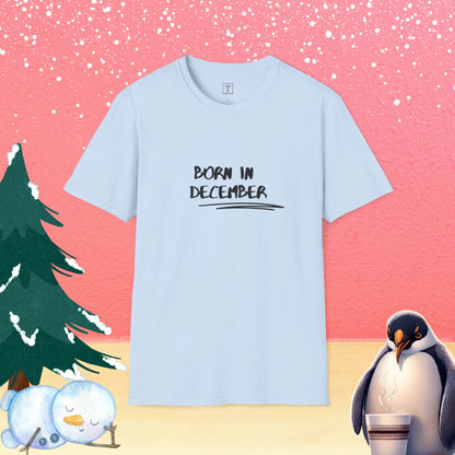 Born in December T-Shirt