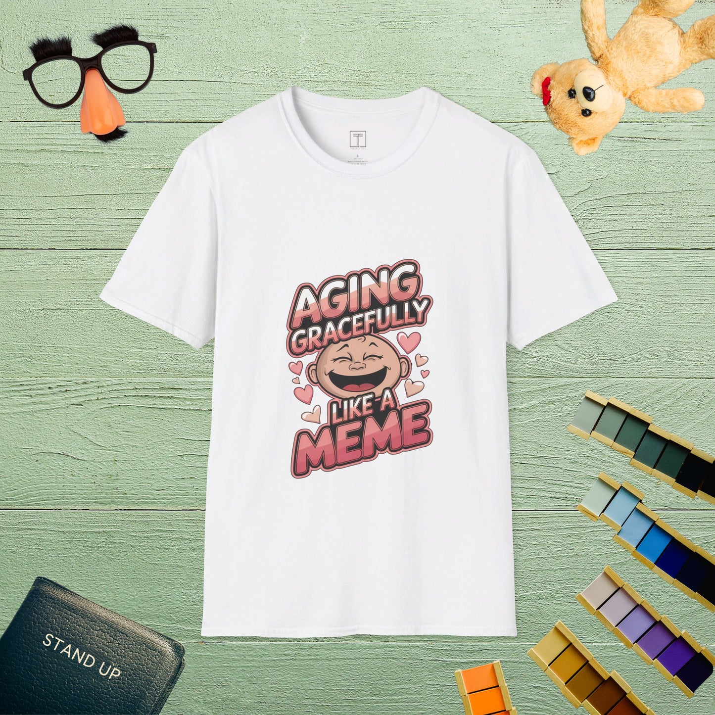 Aging Gracefully, Like a Meme T-Shirt