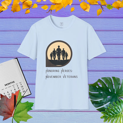 Honoring Heroes: November Veterans T-Shirt