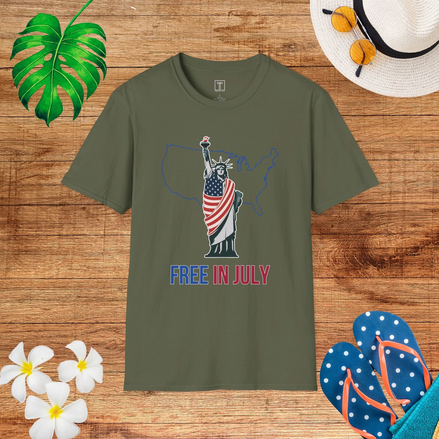 Free in July T-Shirt