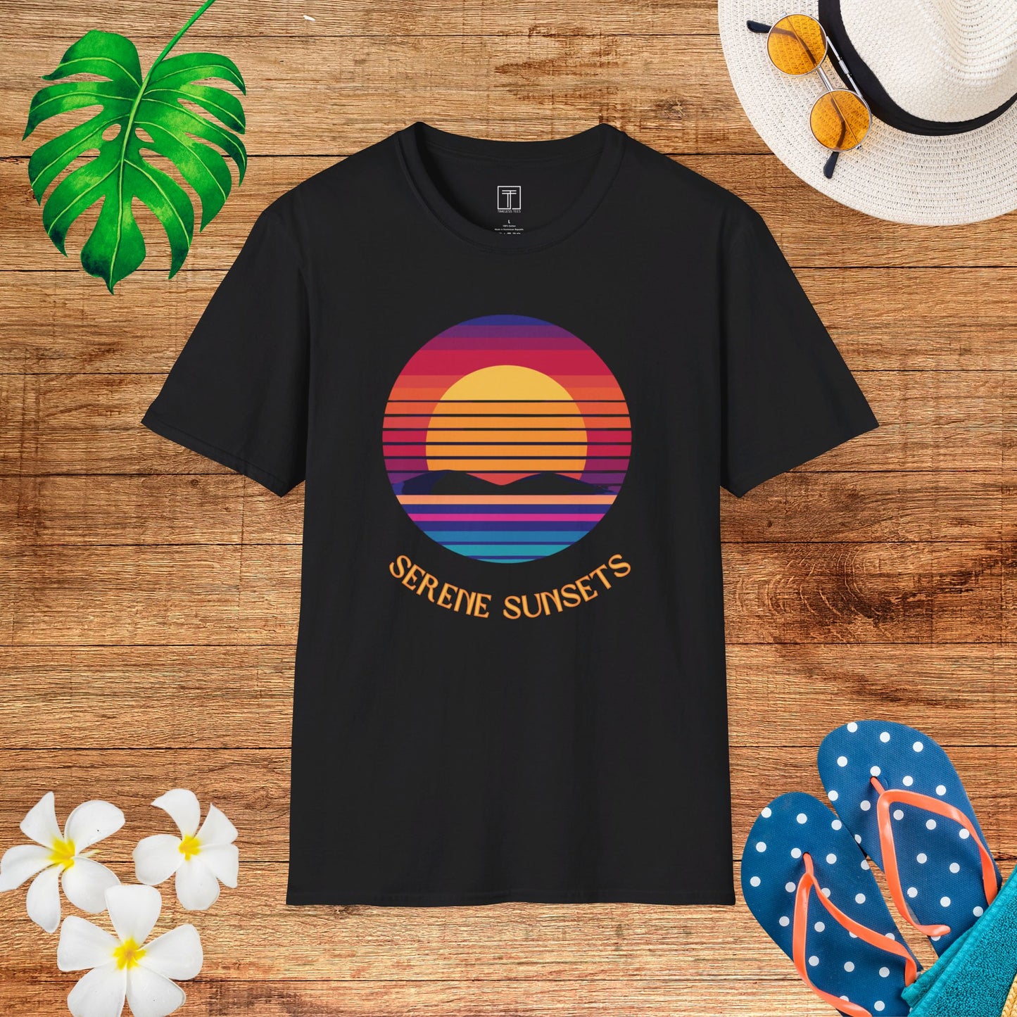 Serene August Sunsets T-Shirt