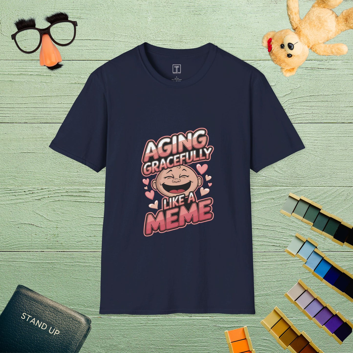 Aging Gracefully, Like a Meme T-Shirt