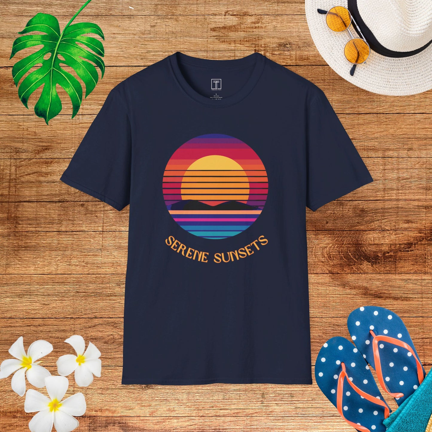 Serene August Sunsets T-Shirt